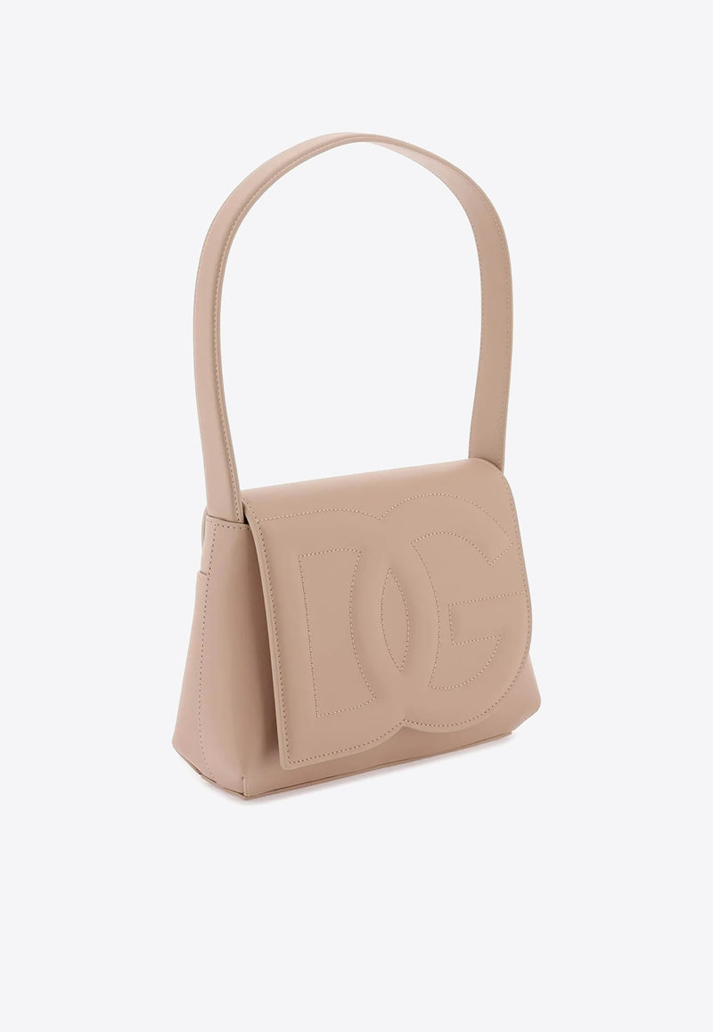 Dolce & Gabbana DG Logo Shoulder Bag in Calf Leather Bags Color