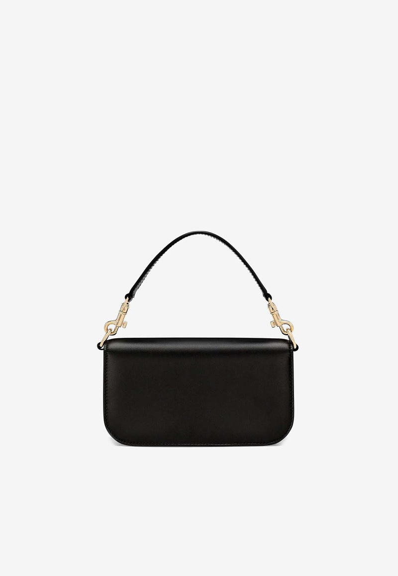 Dolce & Gabbana 3.5 Crossbody Bag in Calf Leather BB7603 AW576 80999 Black