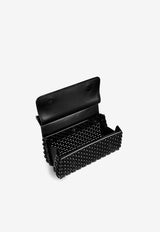 Dolce & Gabbana Resin Sicily Box Top Handle Bag BB7606 AU648 8L250 Black