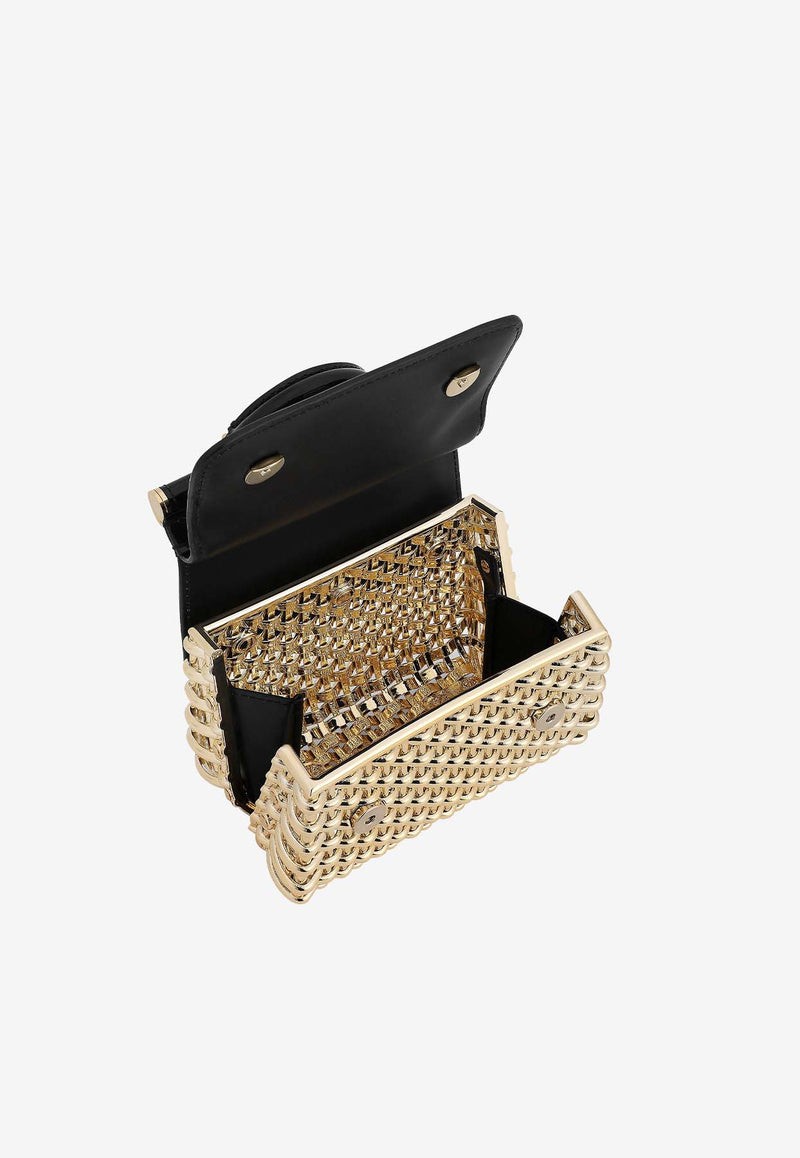 Dolce & Gabbana Mini Sicily Box Top Handle Bag BB7609 AU648 87530 Multicolor