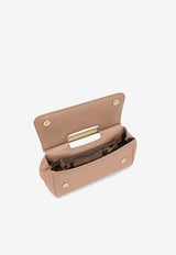 Dolce & Gabbana Medium Sicily Leather Clutch Bag BB7612 AN767 80010 Beige