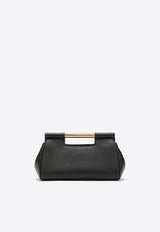 Dolce & Gabbana Medium Sicily Leather Clutch Bag Black BB7612AN767/O_DOLCE-80999