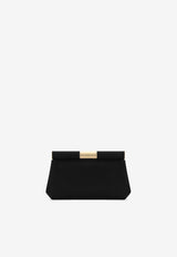 Dolce & Gabbana Small Marlene Satin Shoulder Bag BB7635 A7630 80999 Black