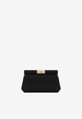 Dolce & Gabbana Small Marlene Satin Shoulder Bag BB7635 A7630 80999 Black