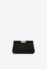 Dolce & Gabbana Small Marlene Satin Clutch Black BB7635A7630/P_DOLCE-80999