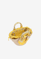 Dolce & Gabbana Small Kendra DG Tote Bag BB7695 AV860 HG3OB Natural