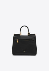 Dolce & Gabbana My Sicily Leather Top Handle Bag Black BB7781B7321/R_DOLCE-80999