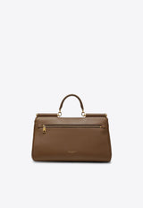 Dolce & Gabbana My Sicily Top Handle Bag  Brown BB7782B7321/S_DOLCE-8Z093