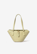 Dolce & Gabbana Coffa Capri Leather Shoulder Bag Green BB7815 AK274 80527