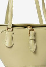 Dolce & Gabbana Coffa Capri Leather Shoulder Bag Green BB7815 AK274 80527