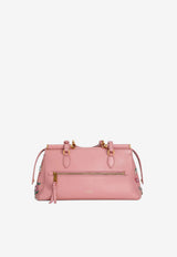 Dolce & Gabbana Medium Vittoria Embellished Top Handle Bag Pink BB7844 A0654 8L149