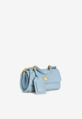 Dolce & Gabbana My Sicily Top Handle Bag in Plongé Calfskin Light Blue BB7864 B7321 80628