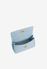 Dolce & Gabbana My Sicily Top Handle Bag in Plongé Calfskin Light Blue BB7864 B7321 80628