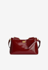 Dolce & Gabbana Medium Vittoria Calfskin Shoulder Bag Red BB7896 AZ000 83028