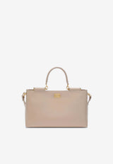 Dolce & Gabbana Vittoria Leather Top Handle Bag Nude BB7896AZ000/S_DOLCE-80095
