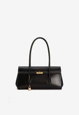 Dolce & Gabbana Marlene Shoulder Bag in Palmellato Calfskin Black BB7927 A3G19 80999