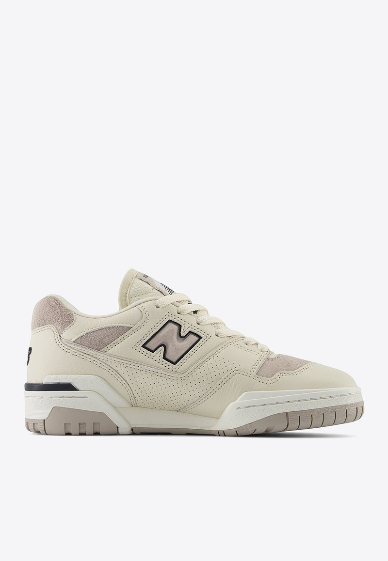 New Balance 550 Low-Top Sneakers in Linen with Moonrock and Phantom Beige BBW550RB