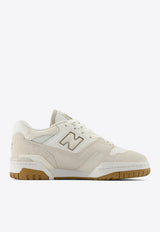 New Balance 550 Low-Top Sneakers in Sea Salt with Linen and Stoneware Beige BBW550TB