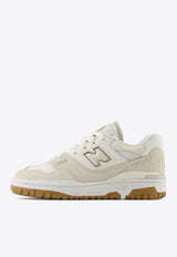 New Balance 550 Low-Top Sneakers in Sea Salt with Linen and Stoneware Beige BBW550TB