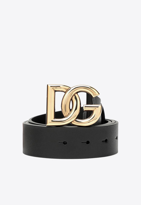 Dolce & Gabbana Logo Buckle Leather Belt BC4644AX622/O_DOLCE-8E831