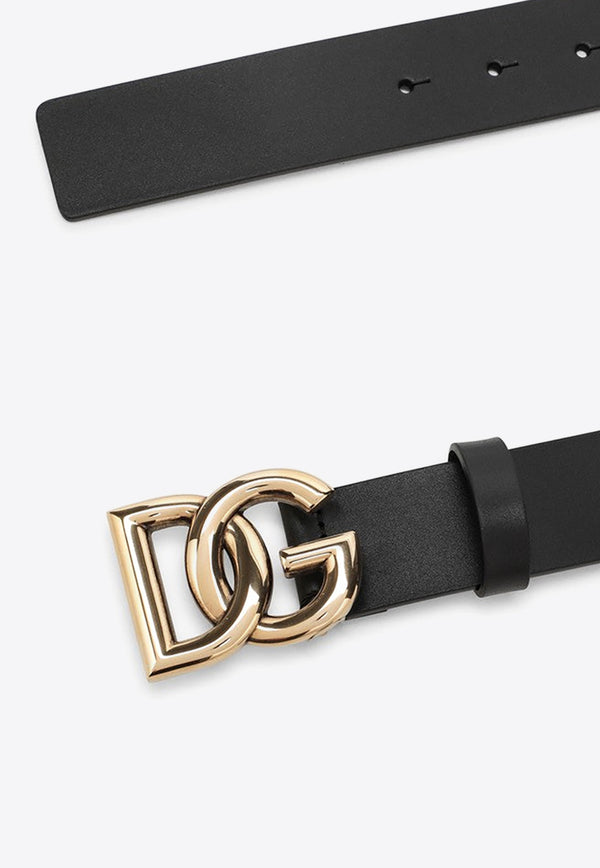 Dolce & Gabbana Logo Buckle Leather Belt BC4644AX622/O_DOLCE-8E831