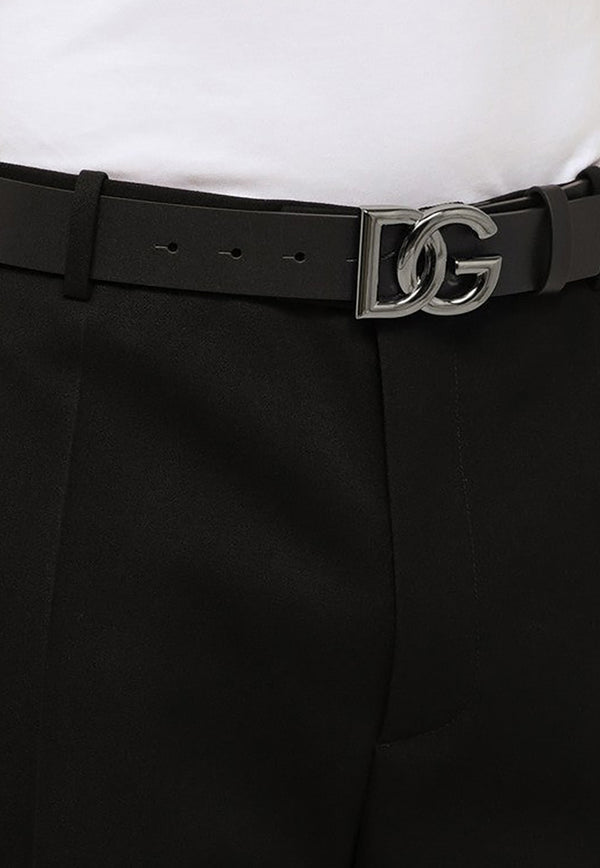 Dolce & Gabbana Leather Logo-Buckle Belt BC4644AX622/O_DOLCE-8V363