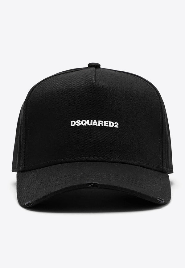 Dsquared2 Mini Logo Baseball Cap Black BCM060305C00001/O_DSQUA-M063