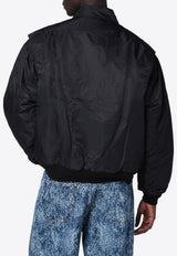 Brain Dead Zip Bomber Jacket  Black BDF25O010047NY/R_BRAID-BLK