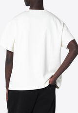 Brain Dead 3D Logohead T-shirt Cream BDF25T000047CO/R_BRAID-NA