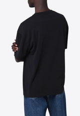 Brain Dead Earth Works Printed T-shirt Black BDF25TOO0046CO/R_BRAID-BLK