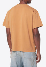 Brain Dead Information Age Occultism Printed T-shirt Beige BDP25TO00044CO/Q_BRAID-CU