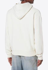 Brain Dead Scrambled Head Hooded Sweatshirt Light Beige BDS25T090044CO/Q_BRAID-NT