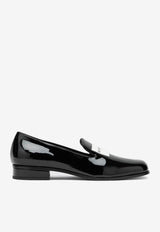 Givenchy Tux Patent Leather Loafers Black BE202AE2DS/R_GIV-001