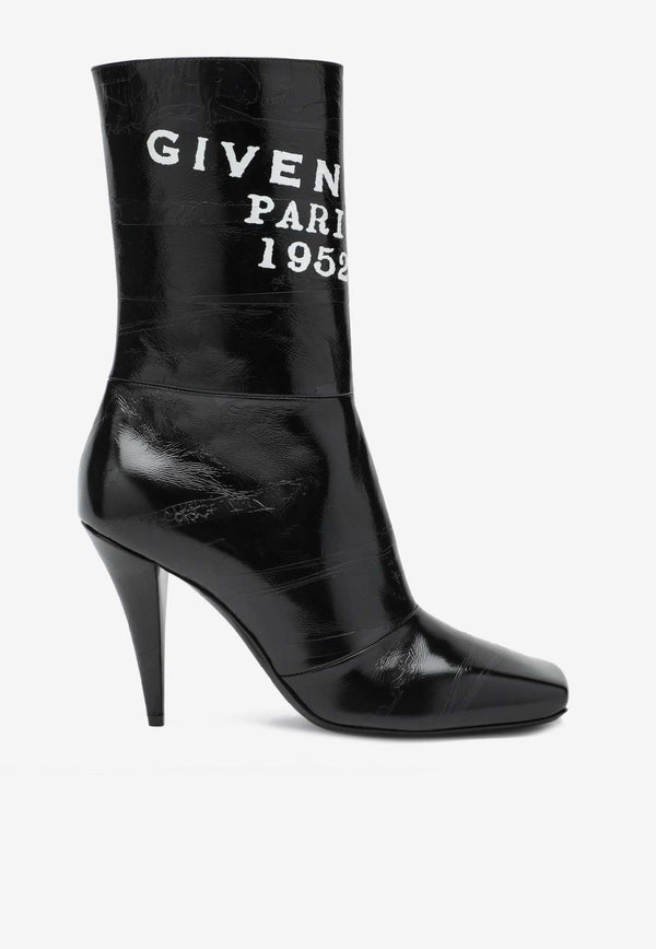 Givenchy Sliced Square 90 Ankle Boots Black BE605FE2FQ/R_GIV-001