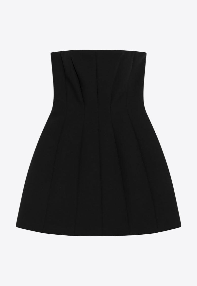 Max Mara Pianoforte Betel Strapless Bustier Mini Dress Black BETELCO/R_MAXMP-004