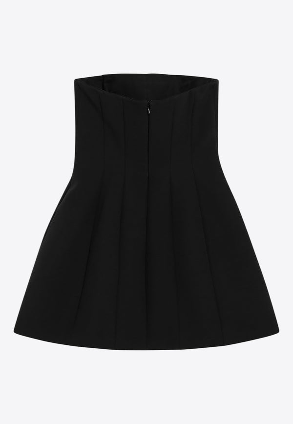 Max Mara Pianoforte Betel Strapless Bustier Mini Dress Black BETELCO/R_MAXMP-004
