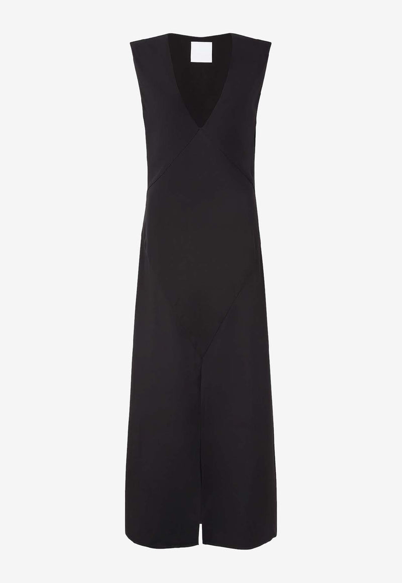 Paris Georgia Elemental Bettina Silk Maxi Dress Black BETTD001-BLK_BLACK