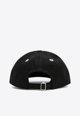 AMI PARIS Ami De Coeur Baseball Cap Black BFUCP006AW0041/R_AMI-001