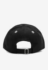 AMI PARIS Ami De Coeur Baseball Cap Black BFUCP006CO0051/P_AMI-001