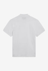 AMI PARIS Ami De Coeur Polo T-shirt White BFUPL001U760/S_AMI-100