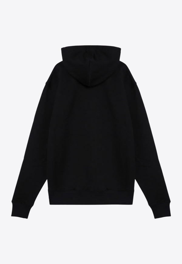 AMI PARIS Ami De Coeur Zip-Up Sweatshirt Black BFUSW435U730/P_AMI-001