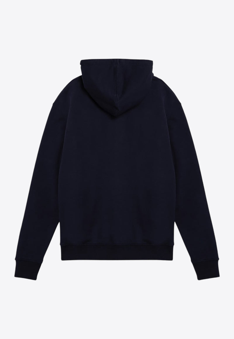 AMI PARIS Ami De Coeur Zip-Up Sweatshirt Blue BFUSW435U730/P_AMI-430