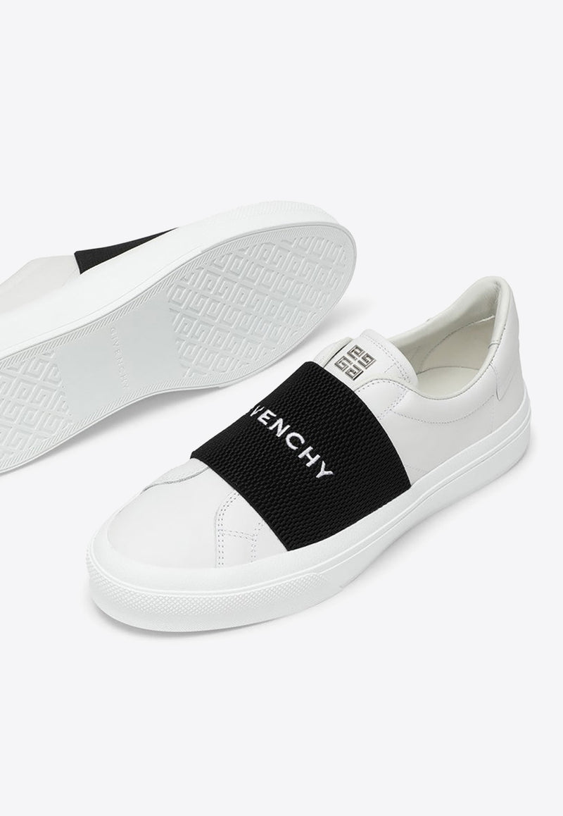 Givenchy Logo-Embroidered Low-Top Sneakers BH005XH14X/O_GIV-116