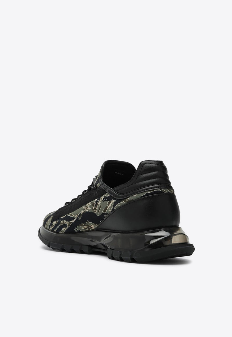 Givenchy Spectre Camouflage Low-Top Sneakers Black BH00AFH1UV/Q_GIV-016