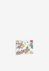 Dolce & Gabbana Floral Print Calfskin Cardholder Multicolor BI0330 A3C24 HA5XL