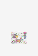Dolce & Gabbana Floral Print Calfskin Cardholder Multicolor BI0330 A3C24 HA5XL