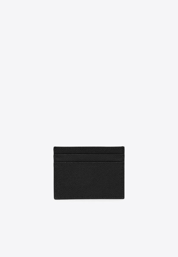 Dolce & Gabbana Logo Plate Leather Cardholder BI0330A1001/O_DOLCE-80999