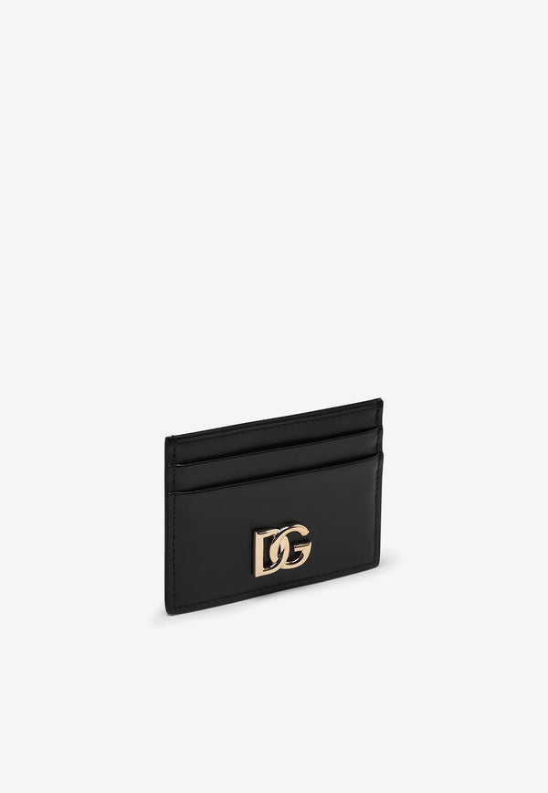 Dolce & Gabbana Logo Plaque Leather Cardholder BI0330AW576/O_DOLCE-80999