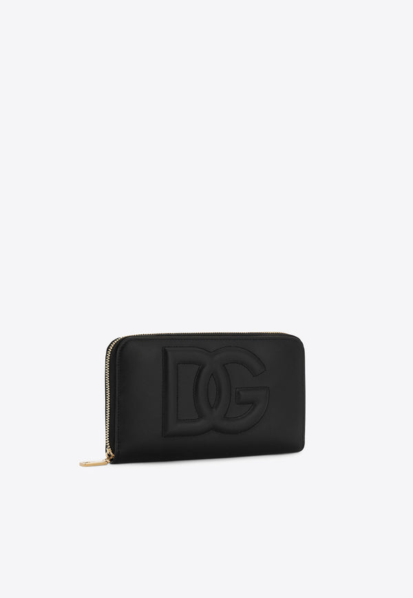 Dolce & Gabbana DG Logo Zip-Around Wallet Wallets and Cardholders Color