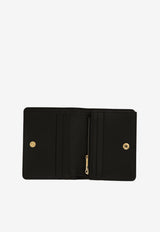 Dolce & Gabbana DG Logo Calf Leather Wallet Black BI1211 AG081 80999